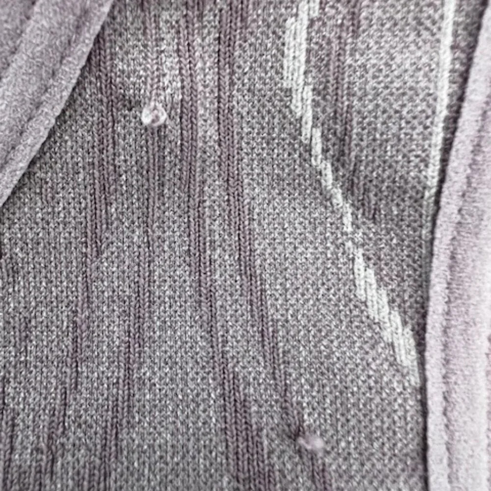 GYMSHARK Mercury Seamless Crop Tank sports bra‎ in lavender racerback size XS